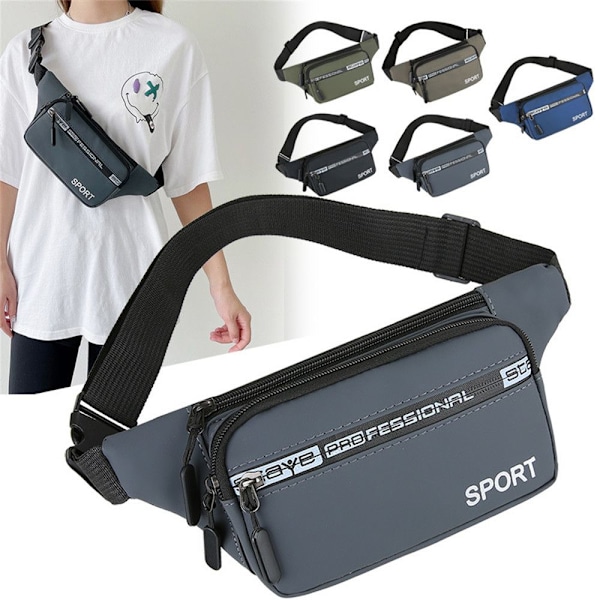 Herr Midjeväska Bröstpaket SVART - high quality black black