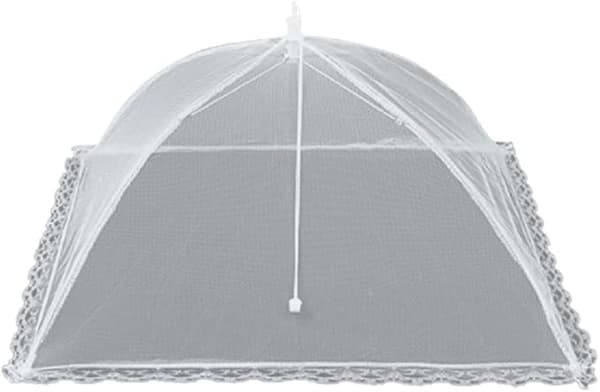 1-pack Pop-Up Nätmatsskydd Tältparaply, Återanvändbart, Lämpligt för Utomhusfester, Picknickar, Grillfester, etc. (30 cm)