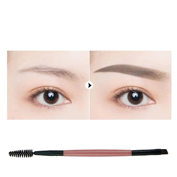Ögonbrynsborste - Ögonbrynsborste för ögonbrynsfärg - Vinklad ögonbrynsborste Skönhetsmakeupborste