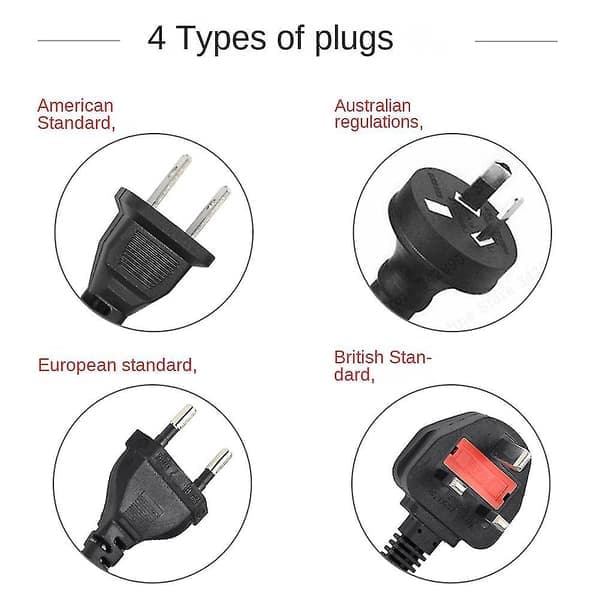 42V 1,5-2A elektrisk sparkesykkel-lader litiumbatteri (EU-plugg)
