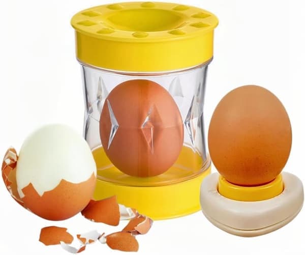 Egg Peeler with Perforator - a set of delicate eggs perfect for peeling kitchen gadgets for cooking and salads.