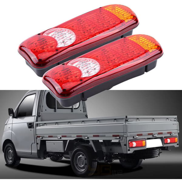 par med 12V 46 LED baklys for bil, lastebil, varebil, bremselys, indikator, etc.