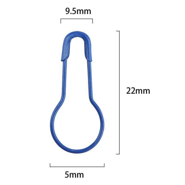 Laadukkaat metalliset tikkumerkit - 100 kappaleen pakkaus multifärg multicolor