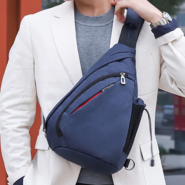 1 st utomhus axelväska - crossbody axel bröst / utomhus / rese ryggsäck för kvinnor och män