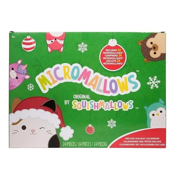 Micromallows Julekalender 2025 - Jule-nedtællingslegetøjskalender green