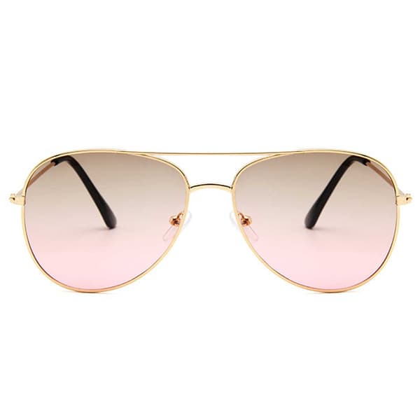 Pilot Solbriller Dame Guld Rosa guld gold