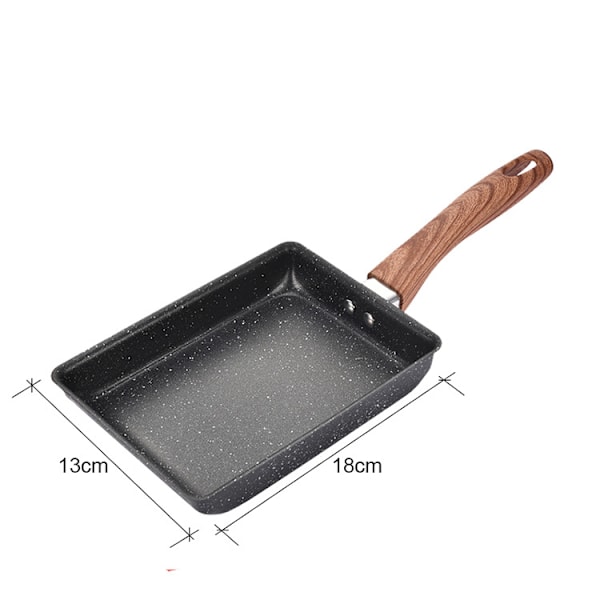 Tamagoyaki japansk omelettpanna / Äggpanna - Non-stick-beläggning -