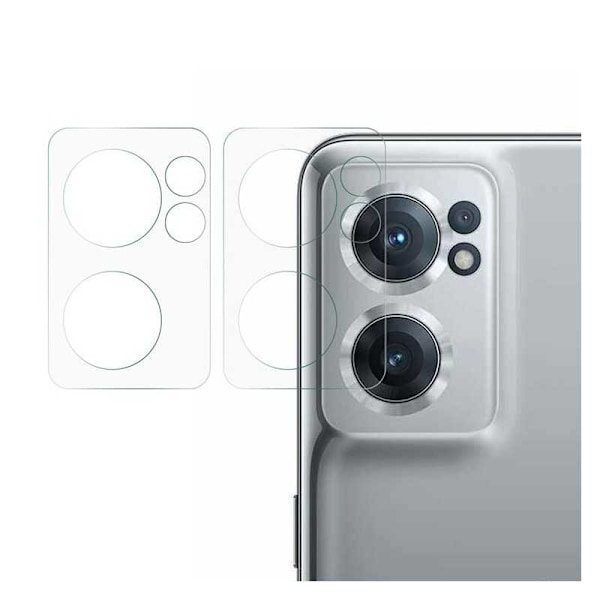 2-PACK OnePlus Nord CE 2 Skydd Linsskydd Kameraskydd Transparent