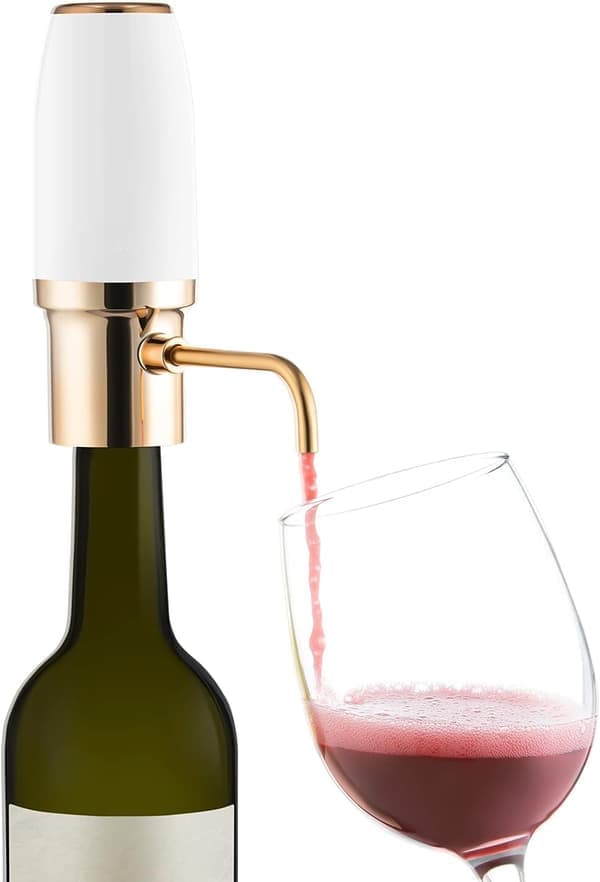Electric Wine Aerator Dispenser Electric Smart Decanter Rechargeable with USB Cable