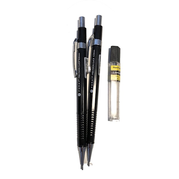 2 fina Stiftpennor Foray 0,9 mm