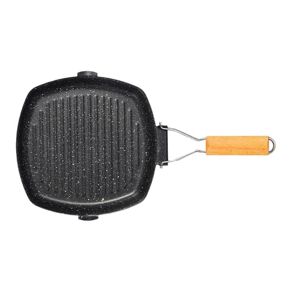 Frying Pan Cookware Omelette Pan for Kitchen Stainless Steel Electric Stove 28*28cm