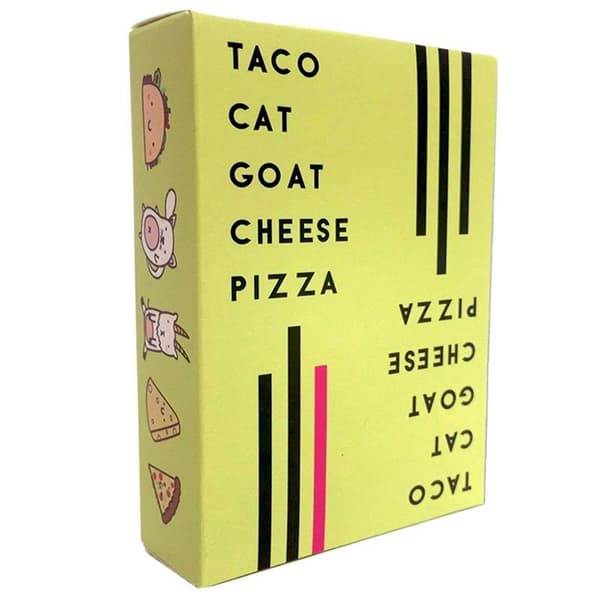 Taco Cat Goat Cheese Pizza Pizza Engelsk Kortspill Fest Kortspill Multiplayer Brettspill