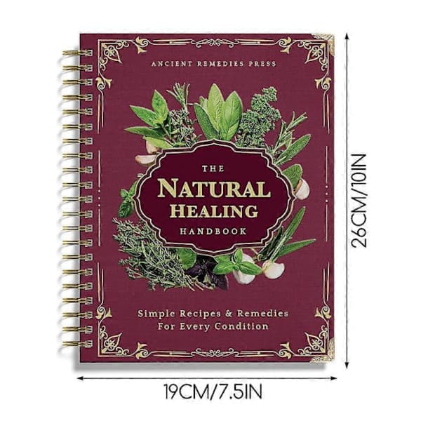 Kompatibel med The Natural Healing Handbook - Guide til urtemedicin og gamle opskrifter 1871