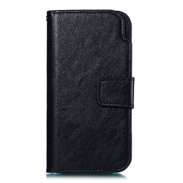 iPhone 7/8/SE (2020/2022) - 9-kort Plånboksfodral - Svart Black Svart