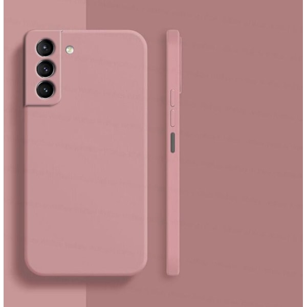 Samsung Galaxy S21 Plus Skal - Mikrofiber Silikon Svart