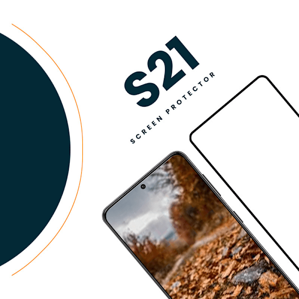 Galaxy S21 5G 2-pack Glas – Tunt, Hållbart och Touchvänligt med Full Täckning
