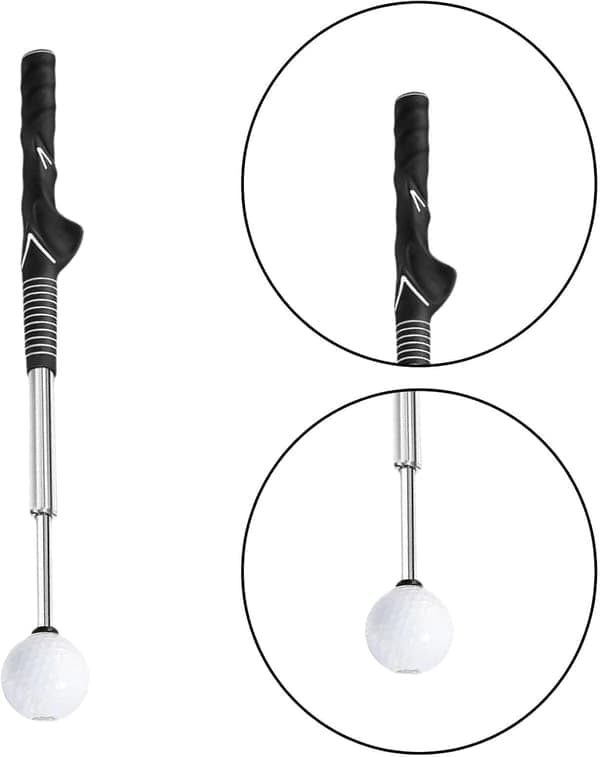 Golfharjoitteluväline - Golfharjoitteluväline joustavuuteen