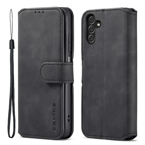 DG MING Samsung A13 5G Premium Cut Plånboksfodral - Svart Svart