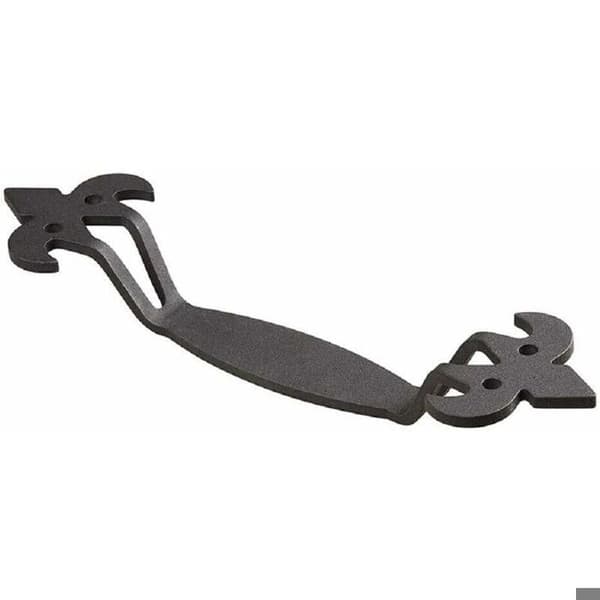 Oven Door Handle - CUNEARY - Sliding, Black Iron - Rectangular - Stainless - Durable