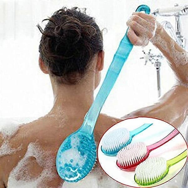 Långskaftad duschborste massager hudrengöringsverktyg - ZZY