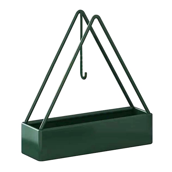 Myggspiralhållare med trianglar Form Brandsäker Myggavstötande spolar Bricka Inflyttningspresent Green Green