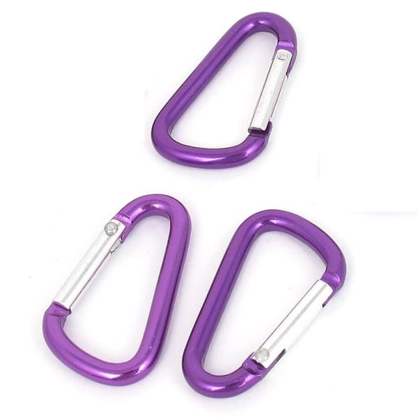 Kabinhake lila 3-pack