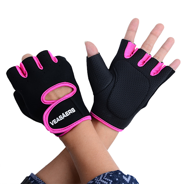 Träningshandskar | Designade för Maximal Luftcirkulation - Rosa Pink M Pink M