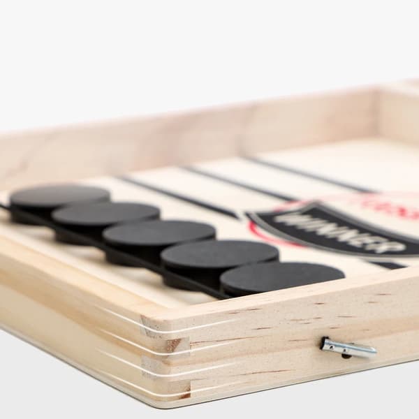Flying Puck Sling Puck-spil for to