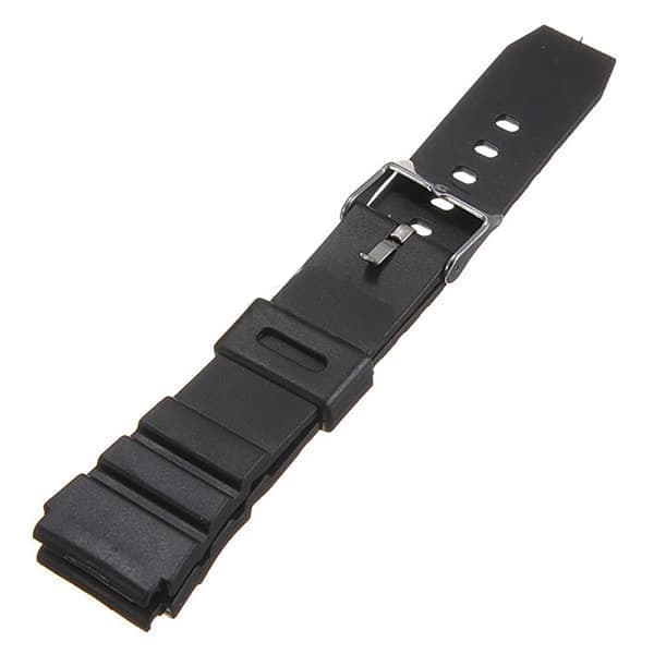 Slidstærk gummirem sort 20mm 20mm