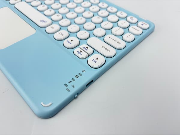 Bluetooth-tastaturcover til Samsung Galaxy Tab S6 Lite, Blå 25