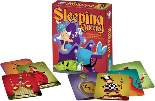 Gamewright, Sleeping Queens, korttipeli, 8+, 2-5 pelaajaa, 20 minuuttia peliaikaa