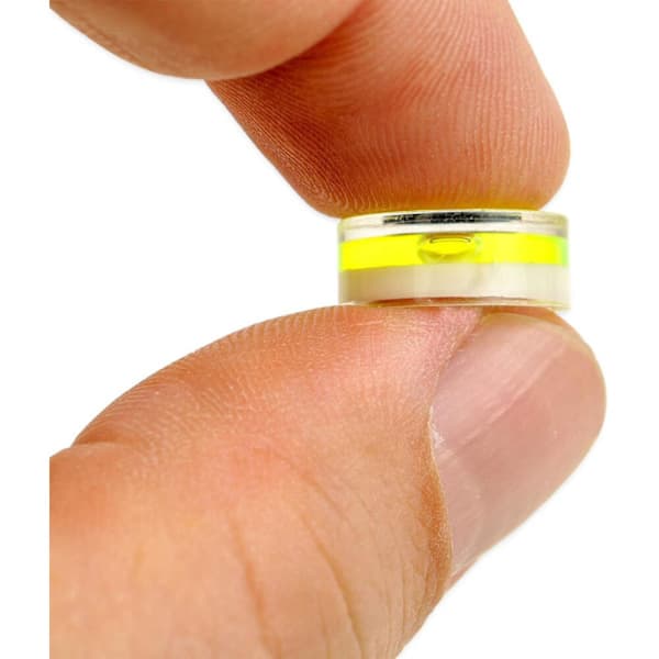 Vaterpass, 5-pakning, Ø 12 mm diameter, presisjonsvater