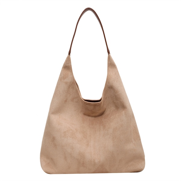 Toteväskor för kvinnor Arbetsväskor Mocka Slöa Väska Beige Beige