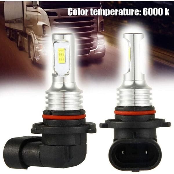 LED Hovedlyspæresett – 9005 HB3 – 80W – 2000LM – 6000K – Hvit – Høy Effekt – 2 Stykker