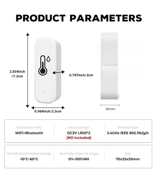 Trådlös termometer