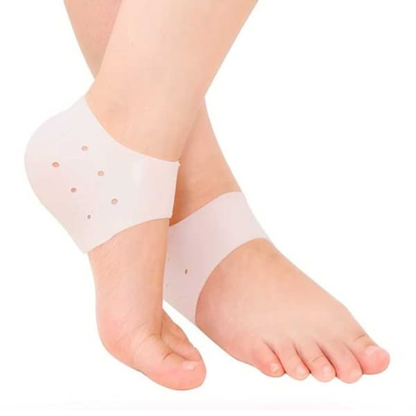 Korkeutta lisäävät geelipehmusteet sukassa 3,5 cm transparent