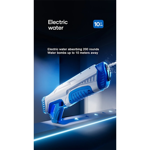 utomhus strand elektriska vattenpistol leksaker blue