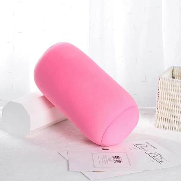 Cylindrisk Memory Foam Rull Cervikal Støttepute Rund Nakkepute