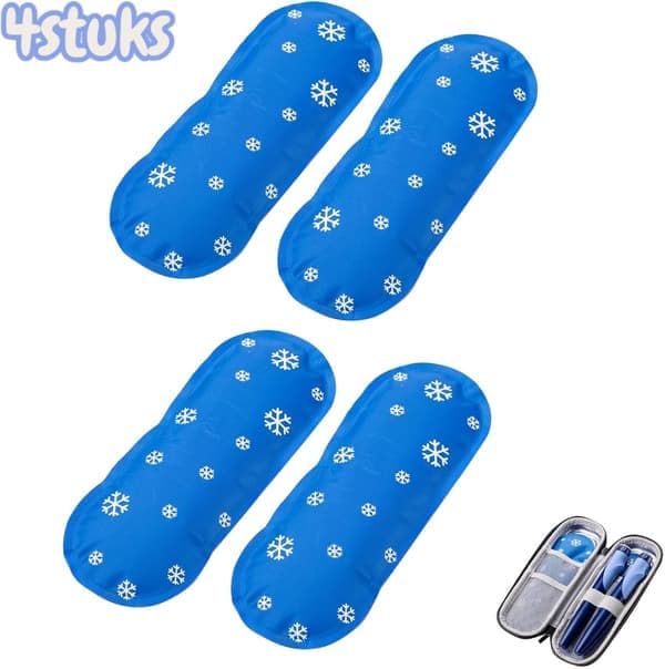 Förpackning - Kylklämmor - Insulingelpåsar - Isolerade kylklämmor - Blå - 18*6.5cm