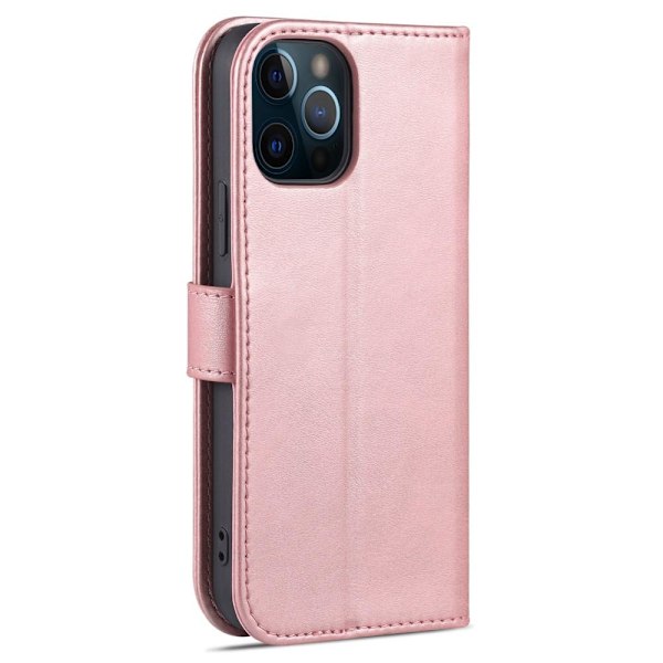 AZNS iPhone 12 Pro Max Fodral Läder Blå Blå Blå