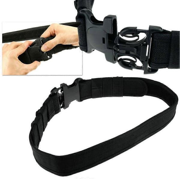 Nylon Heavy Duty Police Army Security Guard Paramedic Utility Belt Quick Release