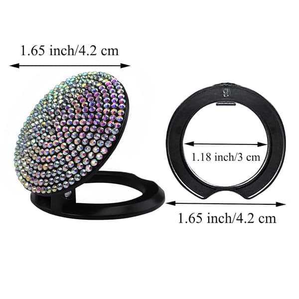 Car Engine Start/Stop Button Cover, Universal Car Start Button Protective Shell, Ignition Switch Decorative Ring, Anti-scratch