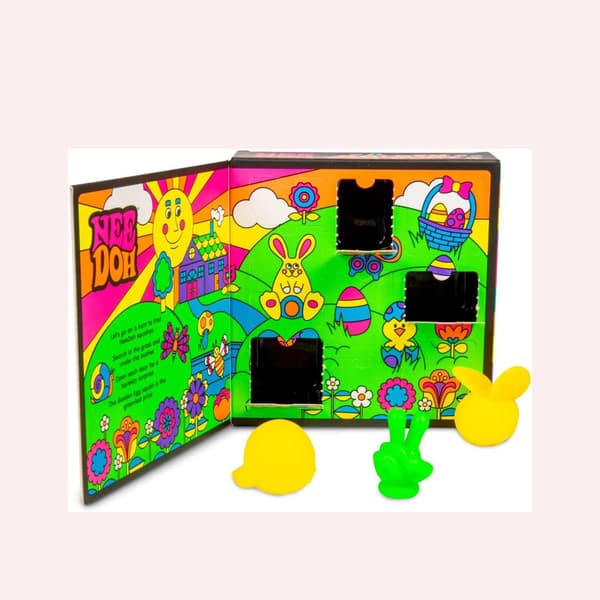 NeeDoh Golden Egg Treasure Hunt — Fidget Spinner-leketøy for barn, blindboks til påske