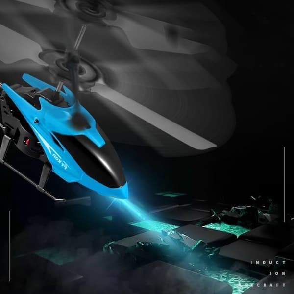 Fjernstyret helikopter, 2-kanals RC helikopterlegetøj blå blue