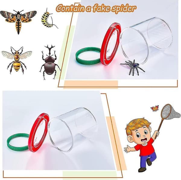Suurennuslasillisia hyönteispurkkeja, hyönteispurkki, hyönteispurkki, hyönteispurkki