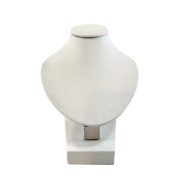 Display Stativ Hals Modell Stativ VIT PU VIT PU White PU White PU