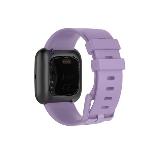 Fitbit Versa 2 / Versa Lite silikon klockarmband - lila / Size: S Lila