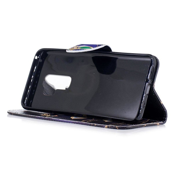 Butterfly läder Samsung Galaxy S9 Plus fodral - Flerfärgad multifärg