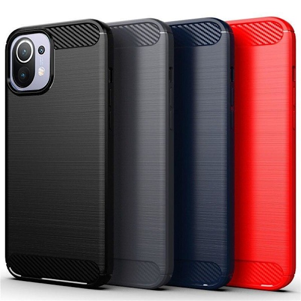 Stöttåligt Armor Carbon TPU-skal Xiaomi Mi 11 - fler färger grå grå