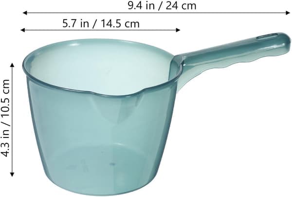 Mångsidig vattenkanna Liten hink för kök, badrum och camping för att servera soppa och hälla vatten Bekväm förvaring